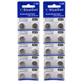 20 pcs - AG10 button cell alkaline batteries coin watch calculator battery size