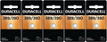 5 Duracell 390 389 SR1130SW SR1130W Button Cell Silver Oxide Batteries