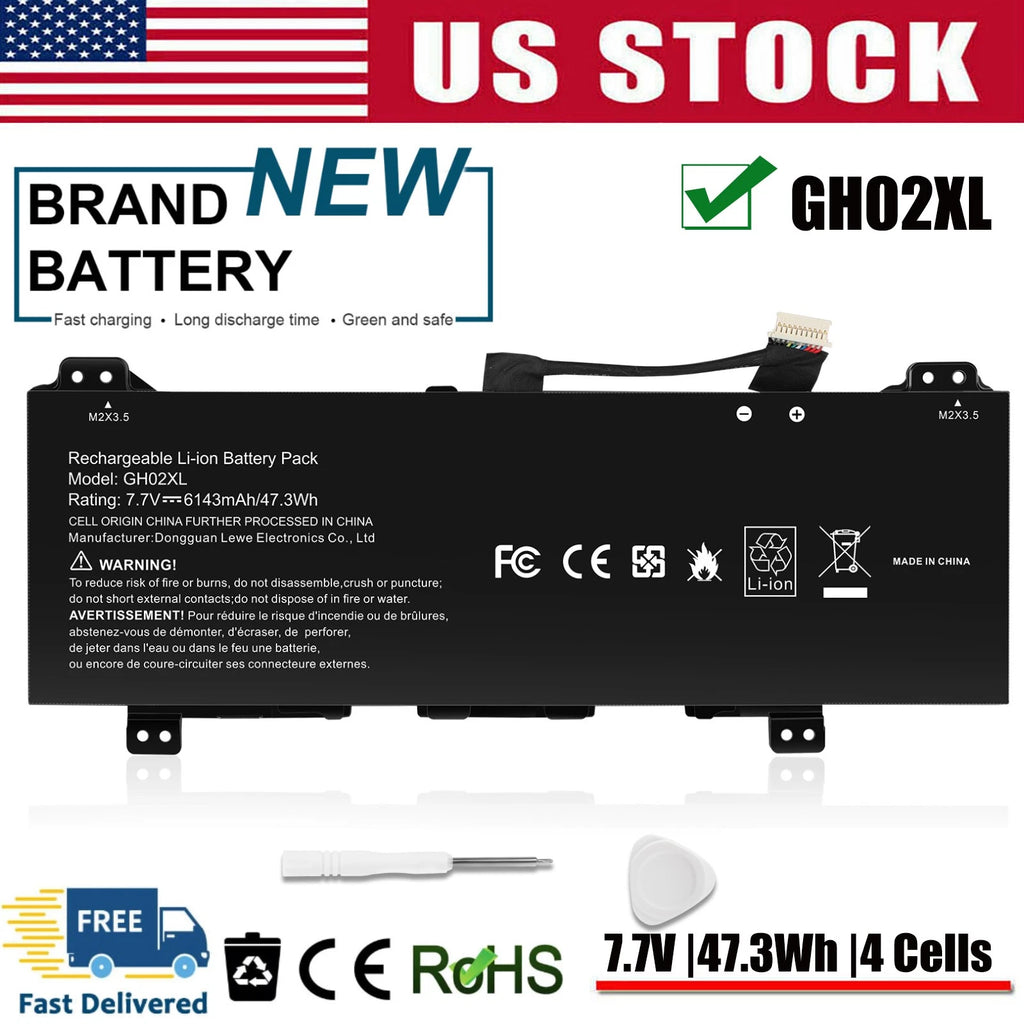 ?GH02XL L75253-271 Battery for HP Chromebook 11A 11 G8 /14 G6 X360 11 G3 14A-NA