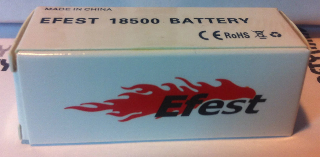 Brand New IMR 18500 1100mAh 3.7V Rechargeable LiMn High Drain Battery-Flat