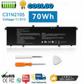 C31N2105 Battery For Asus VivoBook 15X OLED X1503ZA S 15 K3502ZA 15X M1503QA
