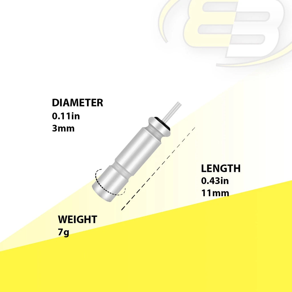 3.0V Lithium Battery CR311Pin Shape Battery For Fishing Floats / Bobbers