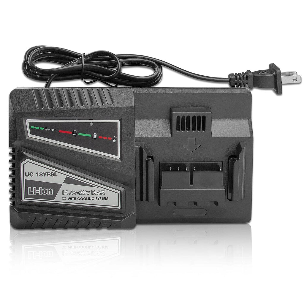 Battery Charger for HITACH UC18YKSL UC18YSL3 UC18YFSL 18V Li-ion Battery US Plug