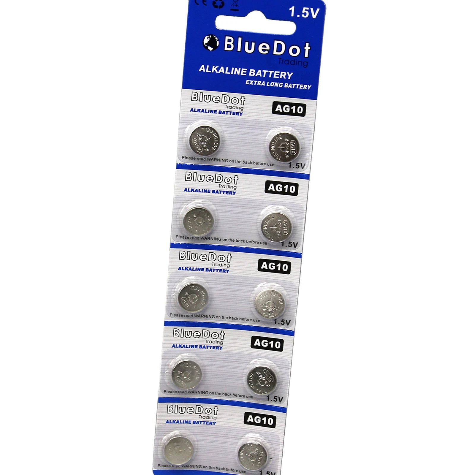 10 Pk LR1130 389 AG10 Alkaline Battery 1.5V Watch Calculator USA Free Ship