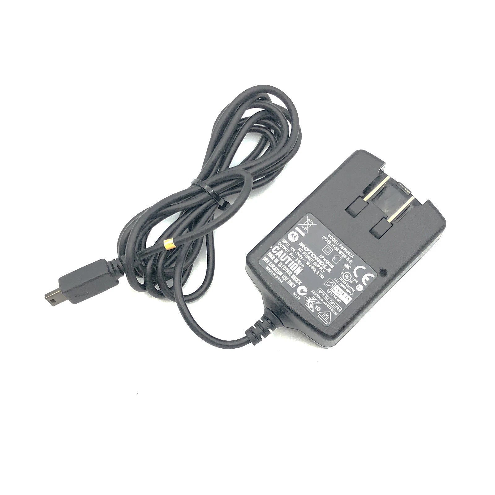 New Genuine Motorola FMP5202A USB-mini AC Power Supply Wall Adapter 5V 0.85A