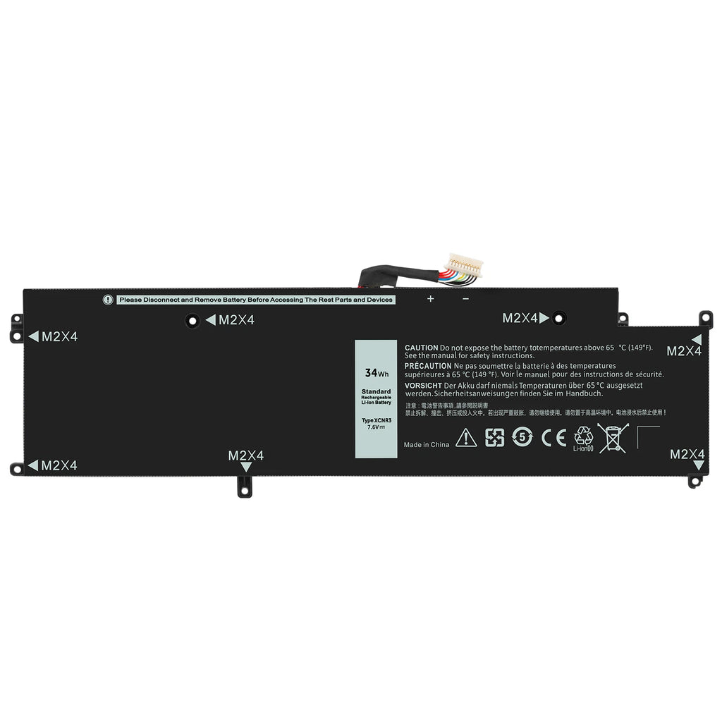 ?XCNR3 WY7CG Laptop Battery for Dell Latitude 13 7370 E7370 Series 7.6V 34Wh New