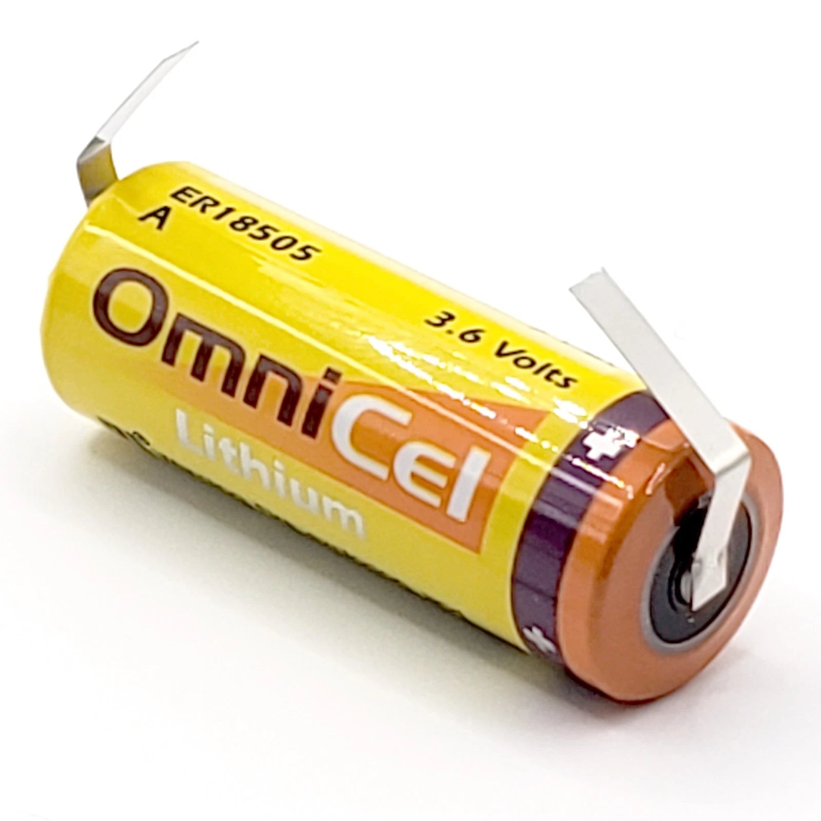 Omnicel ER18505 3.6V 3.8Ah Sz A Lithium Battery Tabs Tracking AMR