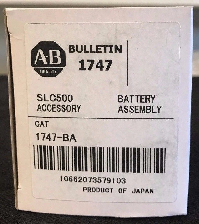 Brand New Allen Bradley 1747-BA, 1769-BA, 1769-BA2 PLC Battery, Expedited Shippi