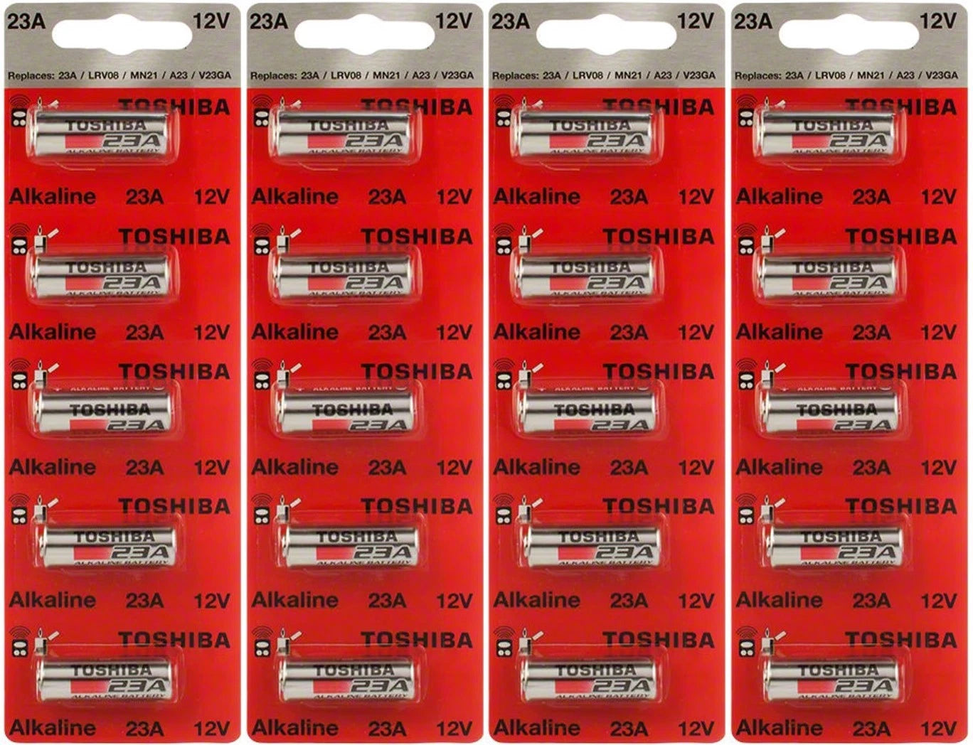 20 Toshiba A23 23A 23AE 21/23 GP23 23GA MN21 12 Volt 12v Batteries