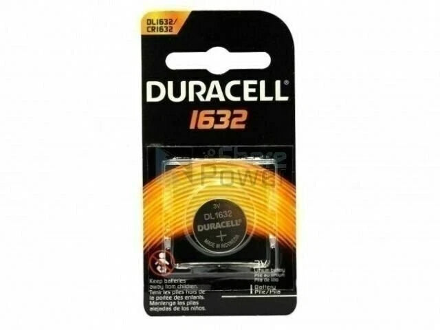 10 Duracell Watch/Electronic DL 1632 CR1632 Lithium Batteries