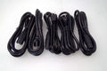 Lot of 5 Longwell 16AWG 13A Heavy Duty Power Cord NEMA 5-15P to IEC C13 LS-15