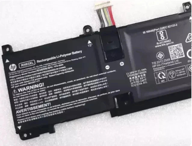 NEW OEM 51.3Wh RH03XL battery For HP Probook 445 G10 G11 450 G9 G10 455 G10 G11