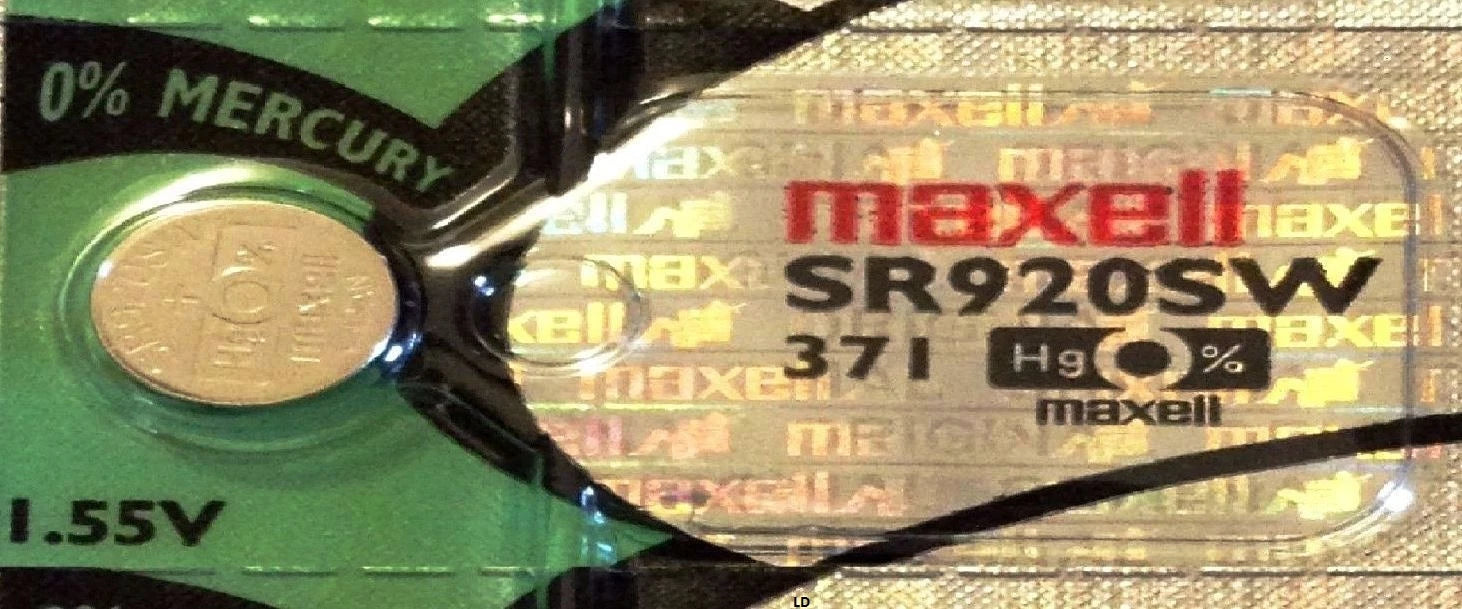 371 MAXELL WATCH BATTERIES SR920SW SR920 371 D370 A6 NEW BUY 3 GET 2 FREE!!