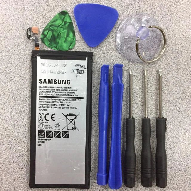 OEM 3600mAh Li-ion Battery For Samsung Galaxy S7 Edge EB-BG935ABE + Tool Kit