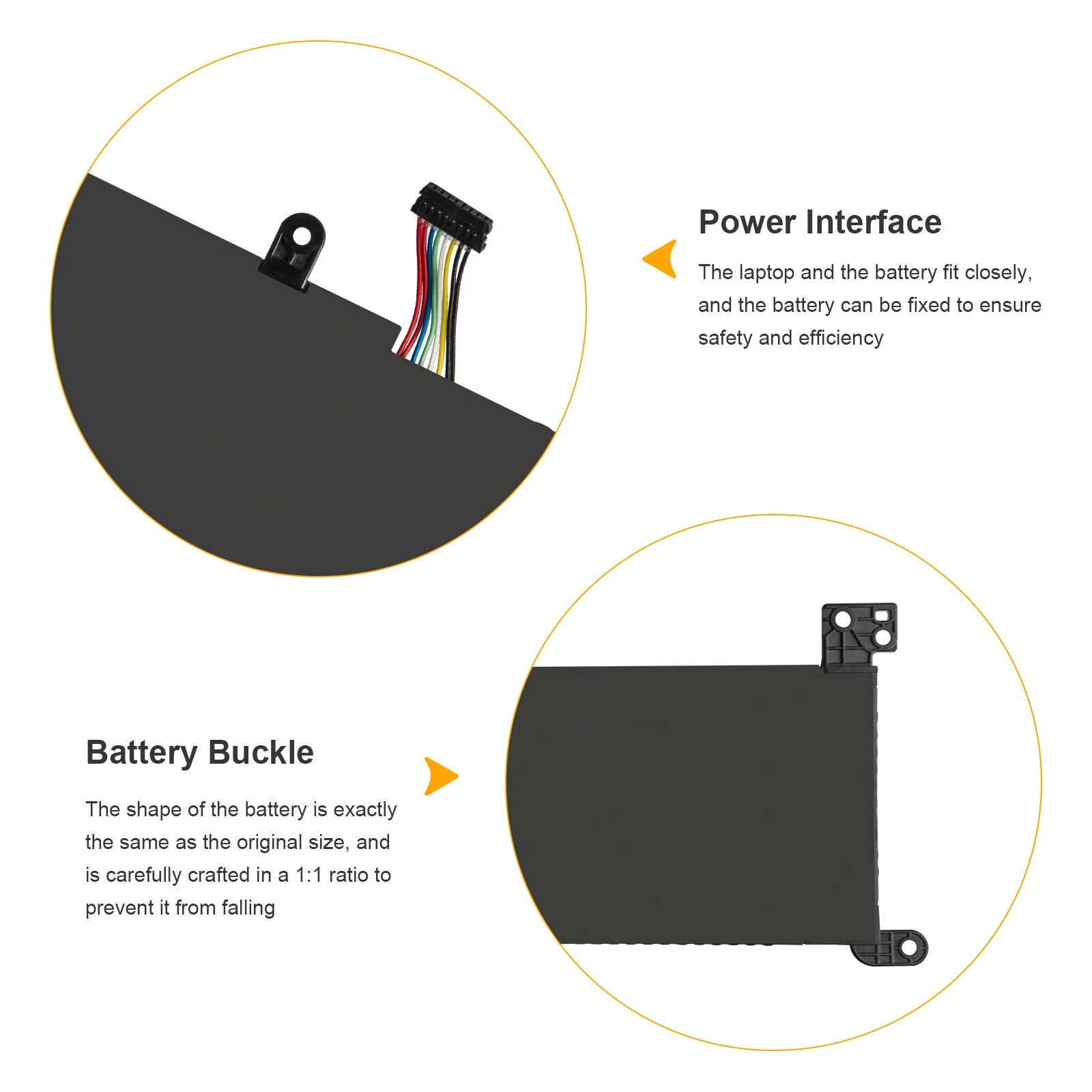 30Wh L16L2PB2 Laptop Battery For Lenovo IdeaPad L16L2PB1 330 320-15IKB 320-17IKB
