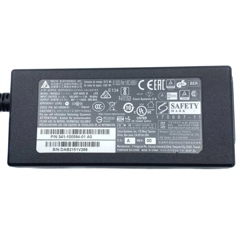 Genuine Delta For Cisco 8811 8900 9900 Cord Phone Series w/PC OEM