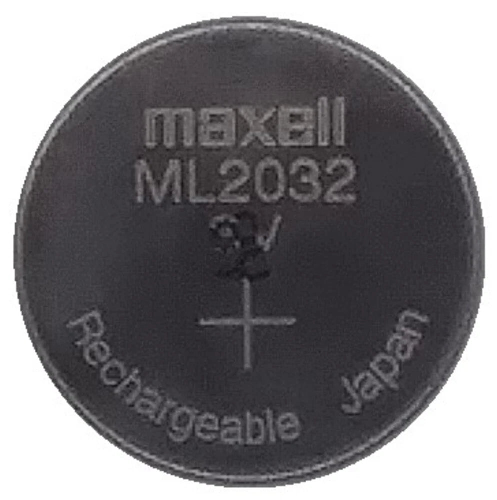 5 Pcs Maxell ML2032 2032 Lithium Rechargeable Coin Cell Battery 3V Japan
