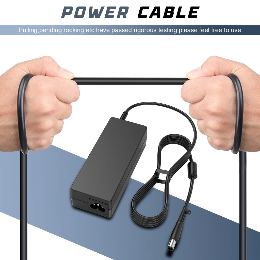 90W AC Adapter Charger For HP Elitebook 8560w 8560p 8470p 8470w 8570p Power Cord