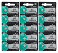 MuRata Silver Oxide Battery 377 Pack Of 15