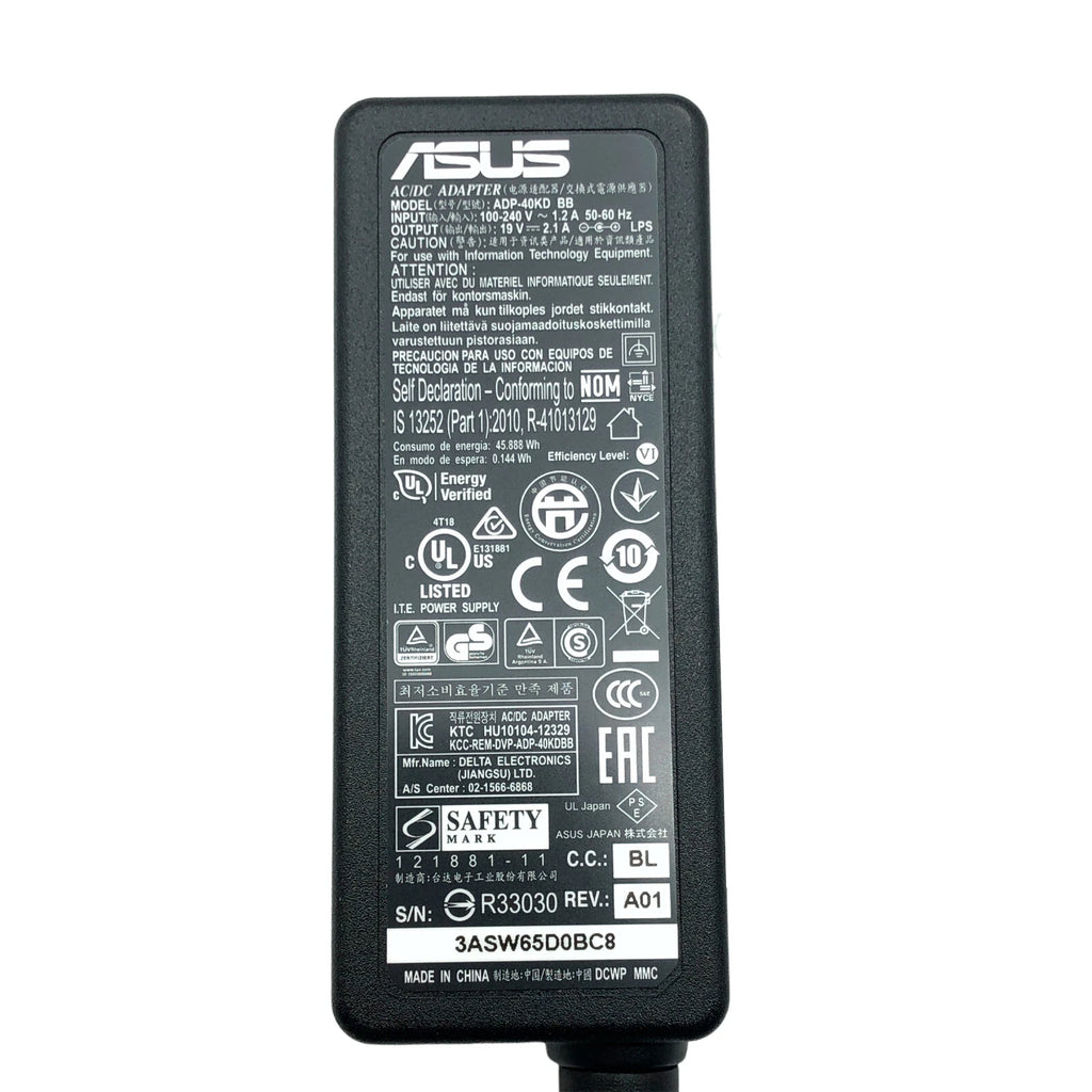 Genuine AC Adapter for Asus VivoBook X200 X200LA X200CA X201 X202 Laptop