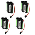 4x Scanner Battery EBS-BP250 Compatible With Bearcat BC120XLT BC220XLT BC230XLT