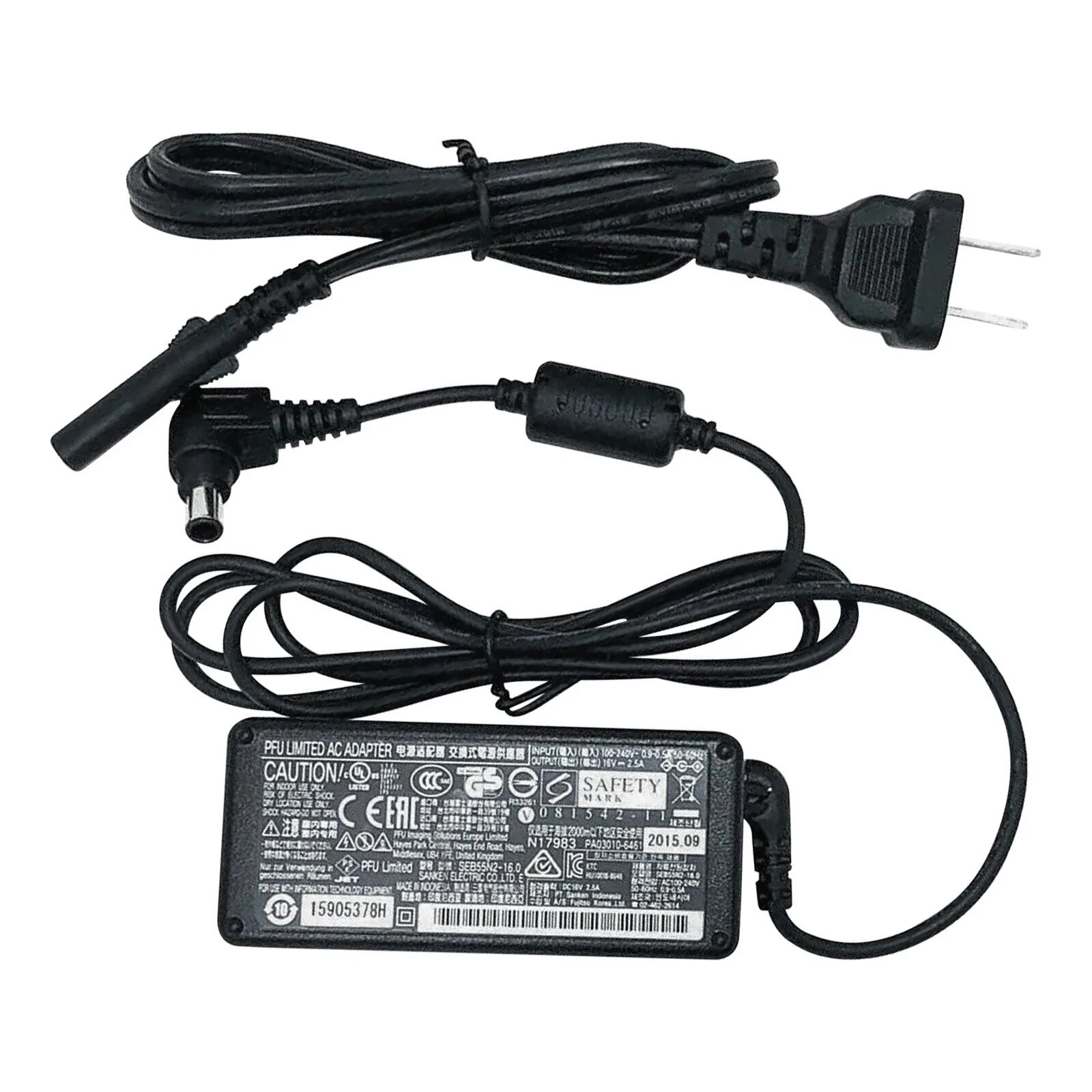 NEW Original Fujitsu 40W AC Adapter for Fi-7030 Color Duplex Document Scanner
