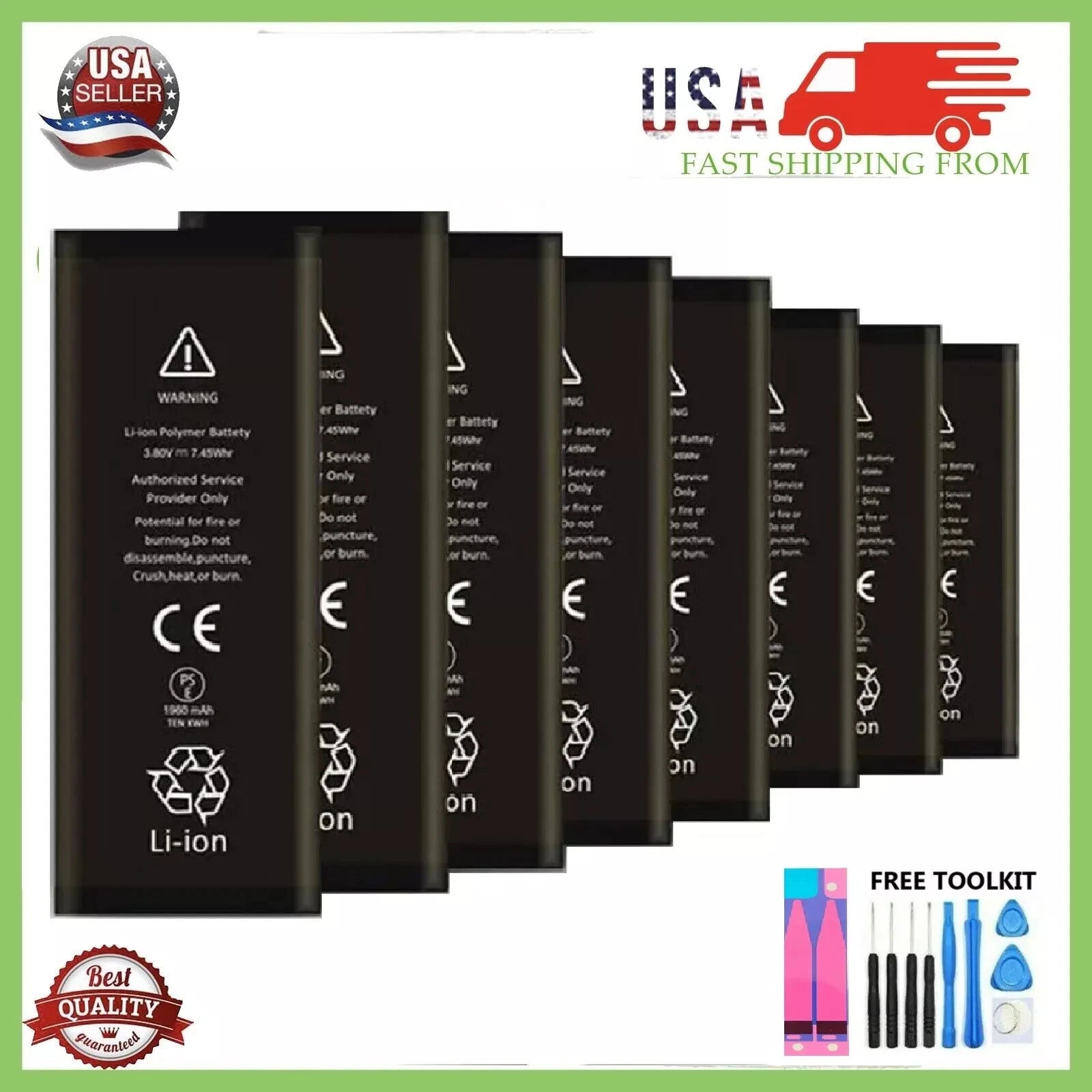 Replacement Internal Battery For iPhone 11 12 13 14 15Pro Max X XS XR SE + LOT