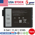 For Dell Latitude 5420 5424 7424 Rugged 11.4V 51Wh Battery GK3D3 7WNW1