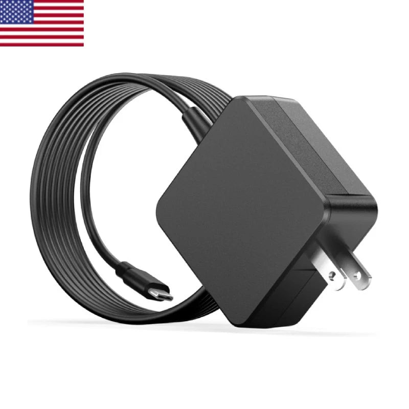45W USB C Charger for Asus Samsung Chromebook Laptop Power Supply Adapter Cord