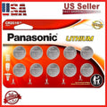 10 x PANASONIC LITHIUM BATTERY 3V CR2016 CR 2016 BR2016 DL2016 Button Cell Watch