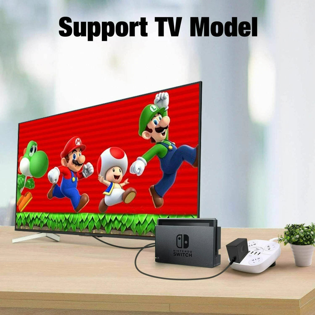 For Nintendo Switch / Lite Charger / TV Dock Mode / OLED AC Adapter Charger 15V