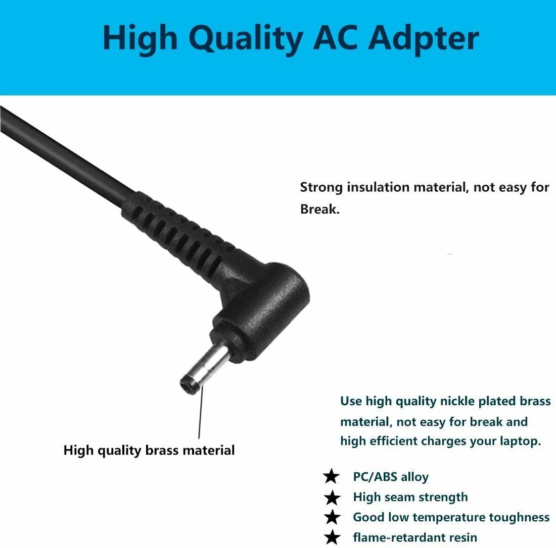 20V 2.25A 45W For Lenovo Laptop AC Adapter Charger Ideapad ADL45WCC ADP-45DW AA