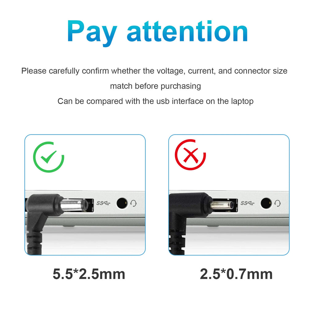 Laptop Adapter Charger For MSI GE72 GE60 GE62 GE70 GS60 GS73 GP70 GP60 GP72 US