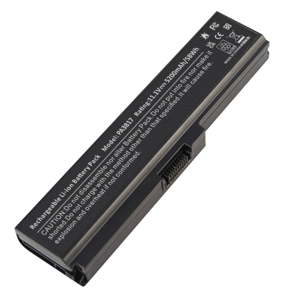5200mAh 6Cell PA3817U PA3819U-1BRS Battery for Toshiba Satellite A665 A665-S5170