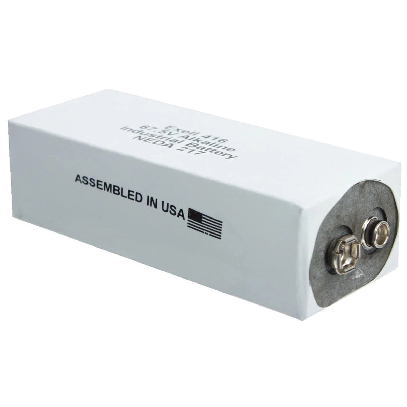 Exell 416A Alkaline 67.5V 180mAh Battery NEDA 217 Compatible With A416,ER-416