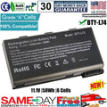 ?6 Cells Battery BTY-L74 BTY-L75 for MSI A5000 A6000 A6200 A7200 957-173XXP-101