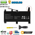 C41N1731-2 Battery For ASUS ROG Strix G G731 G731GU G731GU-BI7N9 G731GV G732