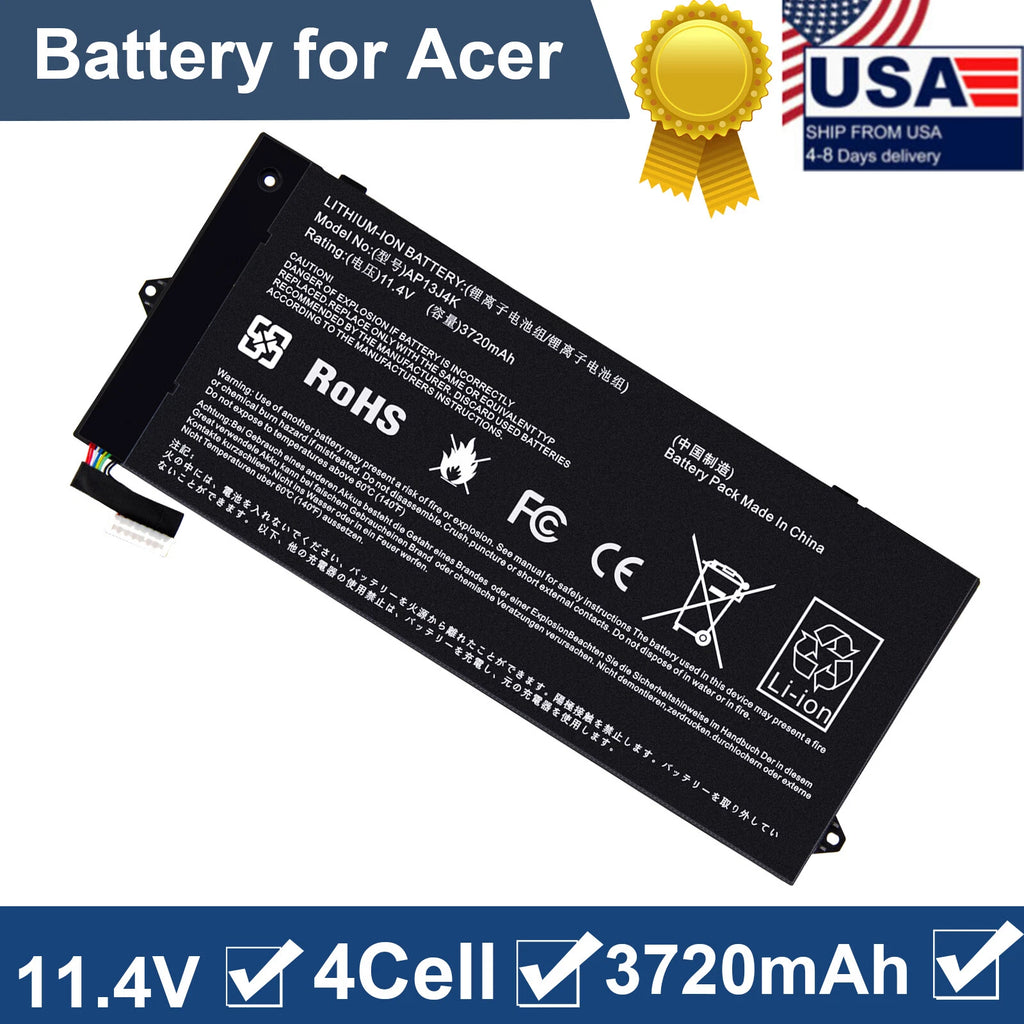 AP13J4K Battery for Acer Chromebook 11.6" C720 C720P C740 C740-C3P1 C720-2848