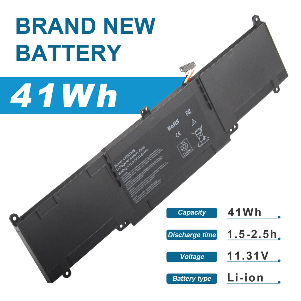 Battery C31N1339 For ASUS Q302L Q302LG Q302LA Q302U Q302UA UX303 UX303L TP300L