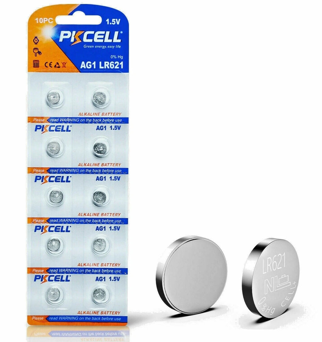 10x LR60 AG1 164 LR621 Batteries Button Cell Toy Battery 364 SR621 SR621SW 364A