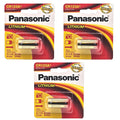 3pc Panasonic CR123 2/3A 3V Photo Lithium Batteries 123- 5018LC 6205 BR2/3A