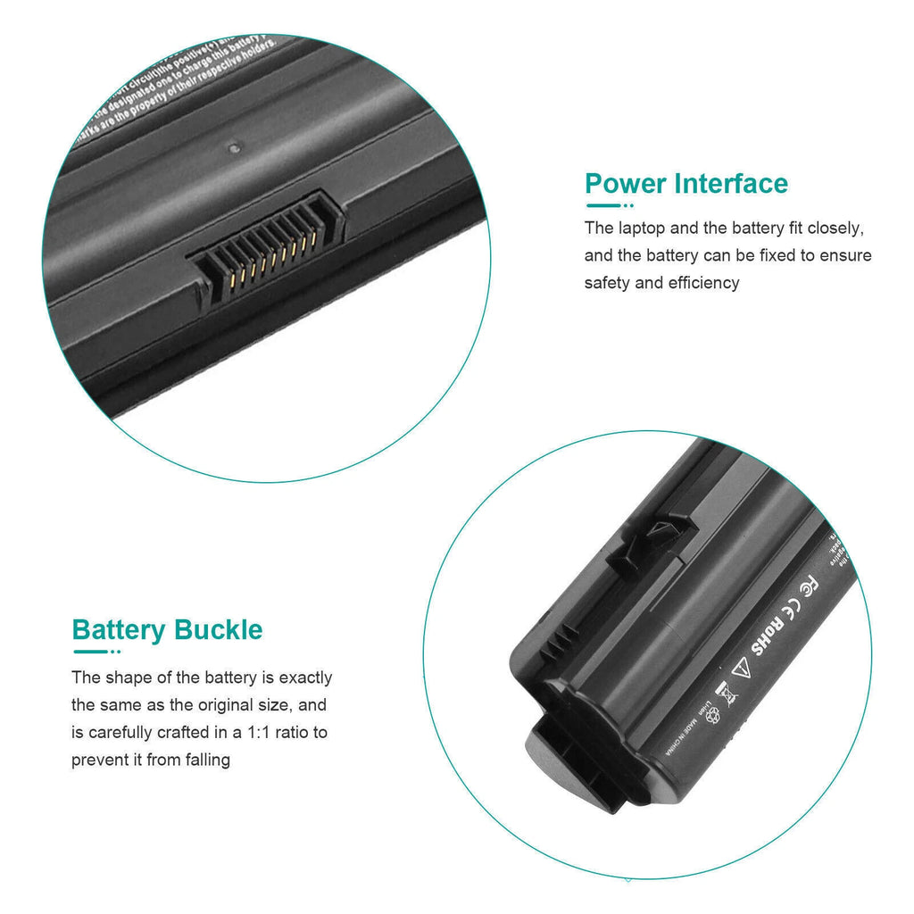 Battery for Dell XPS 14 15 17 L401X L501X L502X L701X L702X J70W7 JWPHF 6/9 Cell