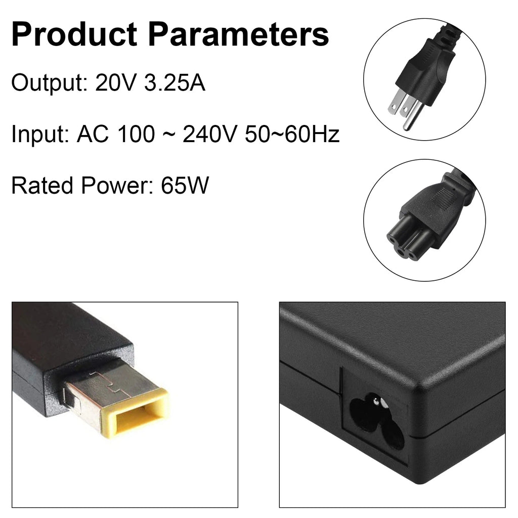 AC Adapter Charger For Lenovo Thinkpad L470 L460 L440 T440 T470 T470S T460 E570