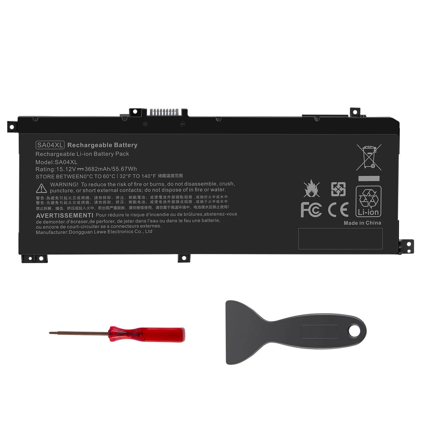 For HP ENVY X360 15-DR Series SA04XL L43248-AC2 L43267-005 Laptop Battery