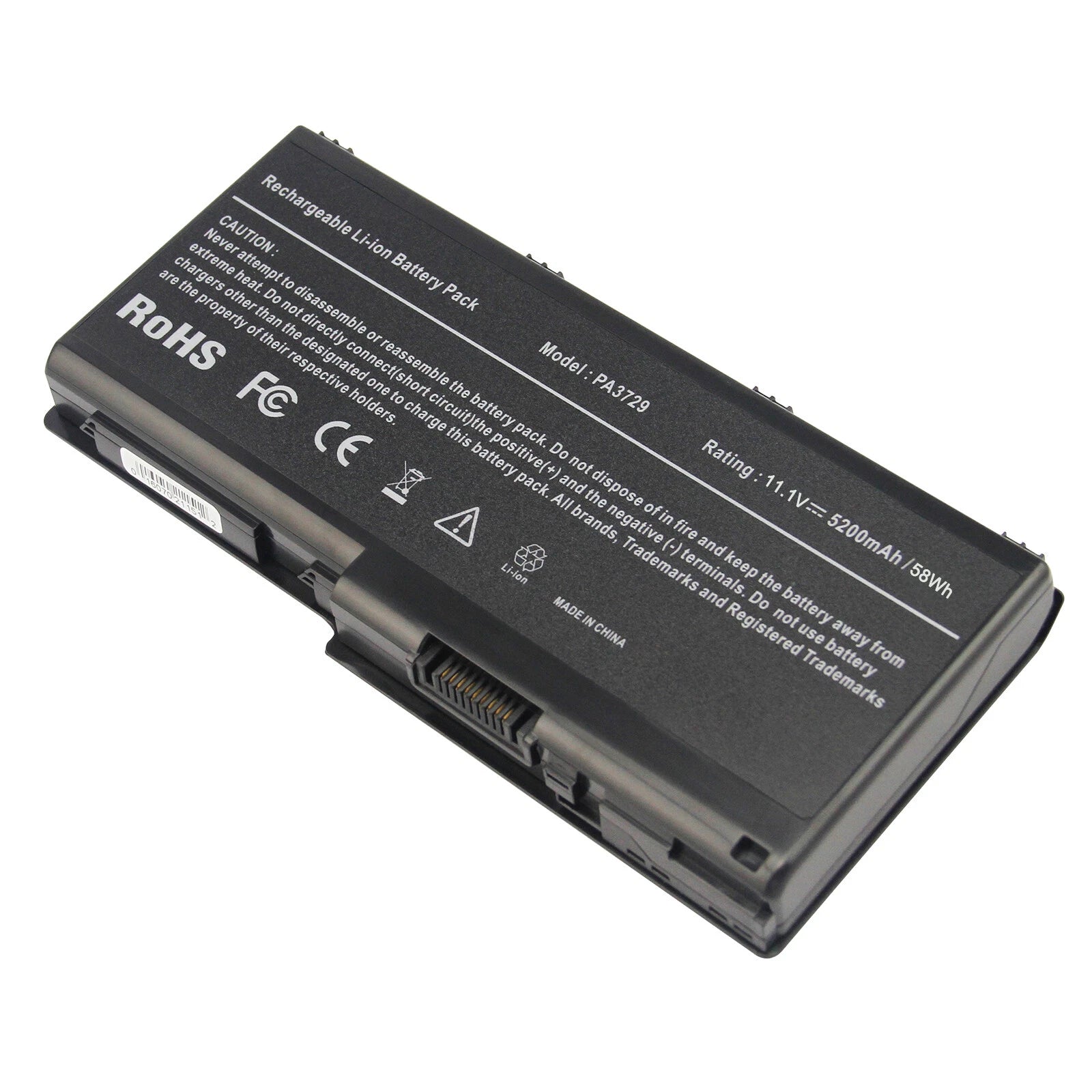 6 Cells Battery For Toshiba Qosmio X500 X505 PA3729U-1BAS PA3729U-1BRS Laptop