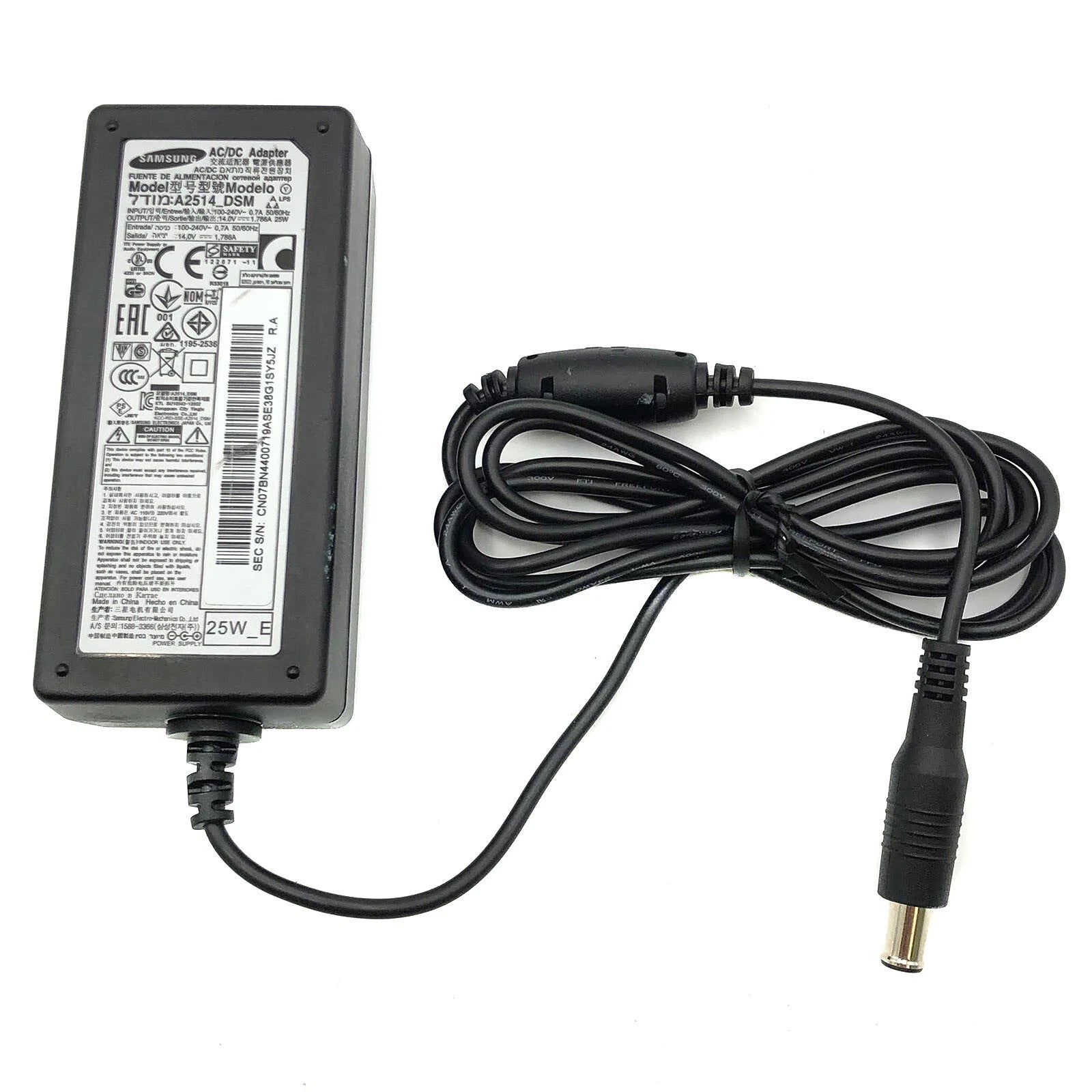 NEW Genuine Samsung AC Power Adapter for Samsung S22C S23C S24C S27C LED LCD