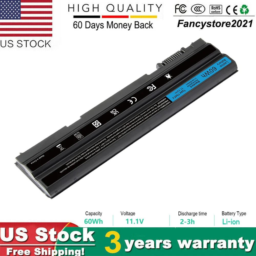 For Dell N3X1D T54FJ Latitude E6540 E6440 E5530 E5430 E6520 E6420 Fancy Battery