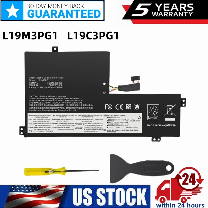 ?L19M3PG1 L19C3PG1 Battery For Lenovo 100e 300e Chromebook 2nd Gen AST 82CE 47Wh