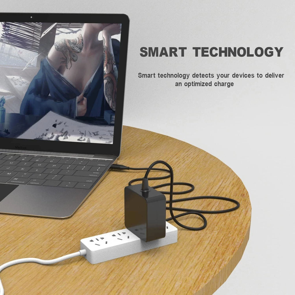For Dell 65W 45W USB C Mini Laptop Charger for Latitude 5420 5540 5520 7420 5440