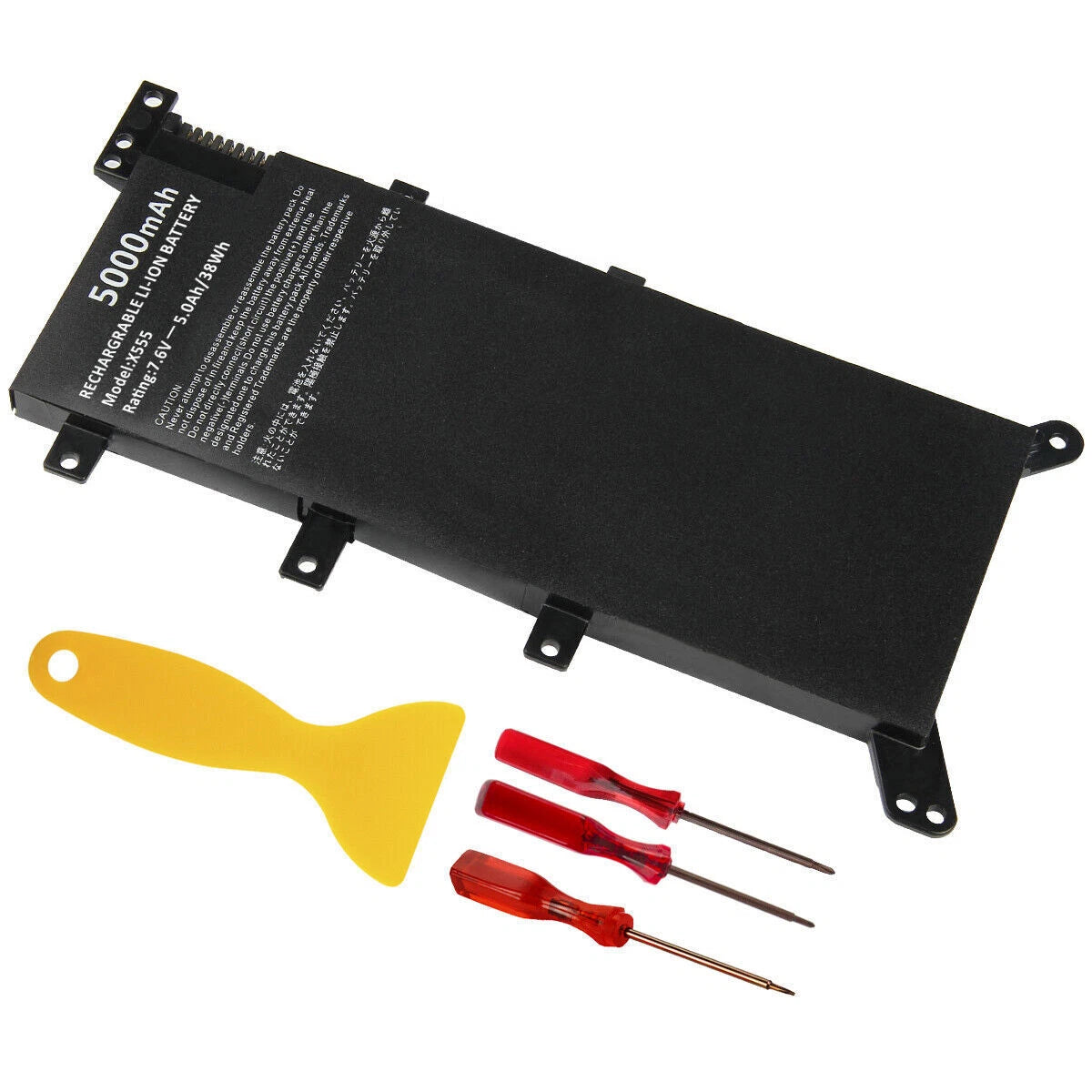 38Wh X555 Battery for Asus X555LA X555LD X555LN X555L C21N1347 2ICP4/63/134 NEW